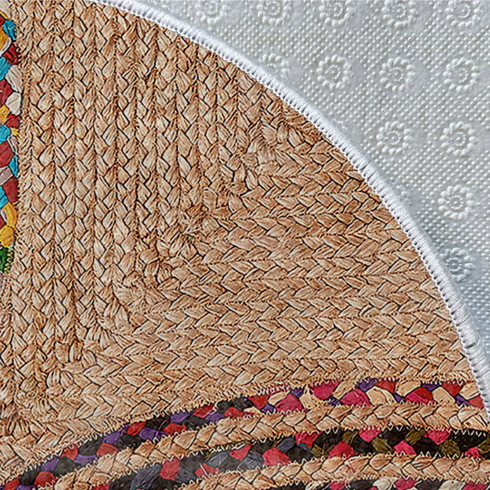 Conceptum Alfombra Woopamuk480 con Impresión Digital 3D de 150 x 150 cm Multicolor Conceptum Alfombra Woopamuk480 con Impresión Digital 3D de 150 x 150 cm Multicolor